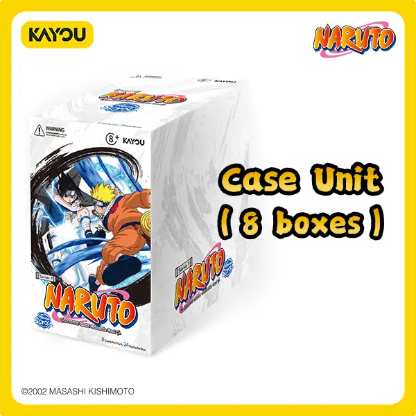One Sealed Case-Naruto-Smriti Collectible Card-Heaven Scroll-NA-Series 1(8 boxes, 24 packs per box)