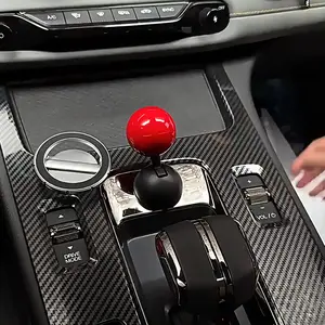 New Car One-Key Start Rocker Ball Decoration Ball-Type Start Switch Button Cover Decoration Sticker New Unique Creative