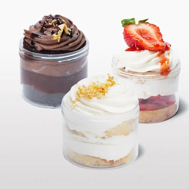 Variety Box Cake Jar (6Jars )- Portable Delight with Fresh Ingredients & Assorted Flavors for On-The-Go Snacking