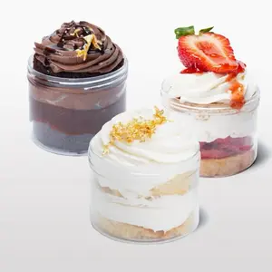 Variety Box Cake Jar (4 Jars )- Portable Delight with Fresh Ingredients & Assorted Flavors for On-The-Go Snacking
