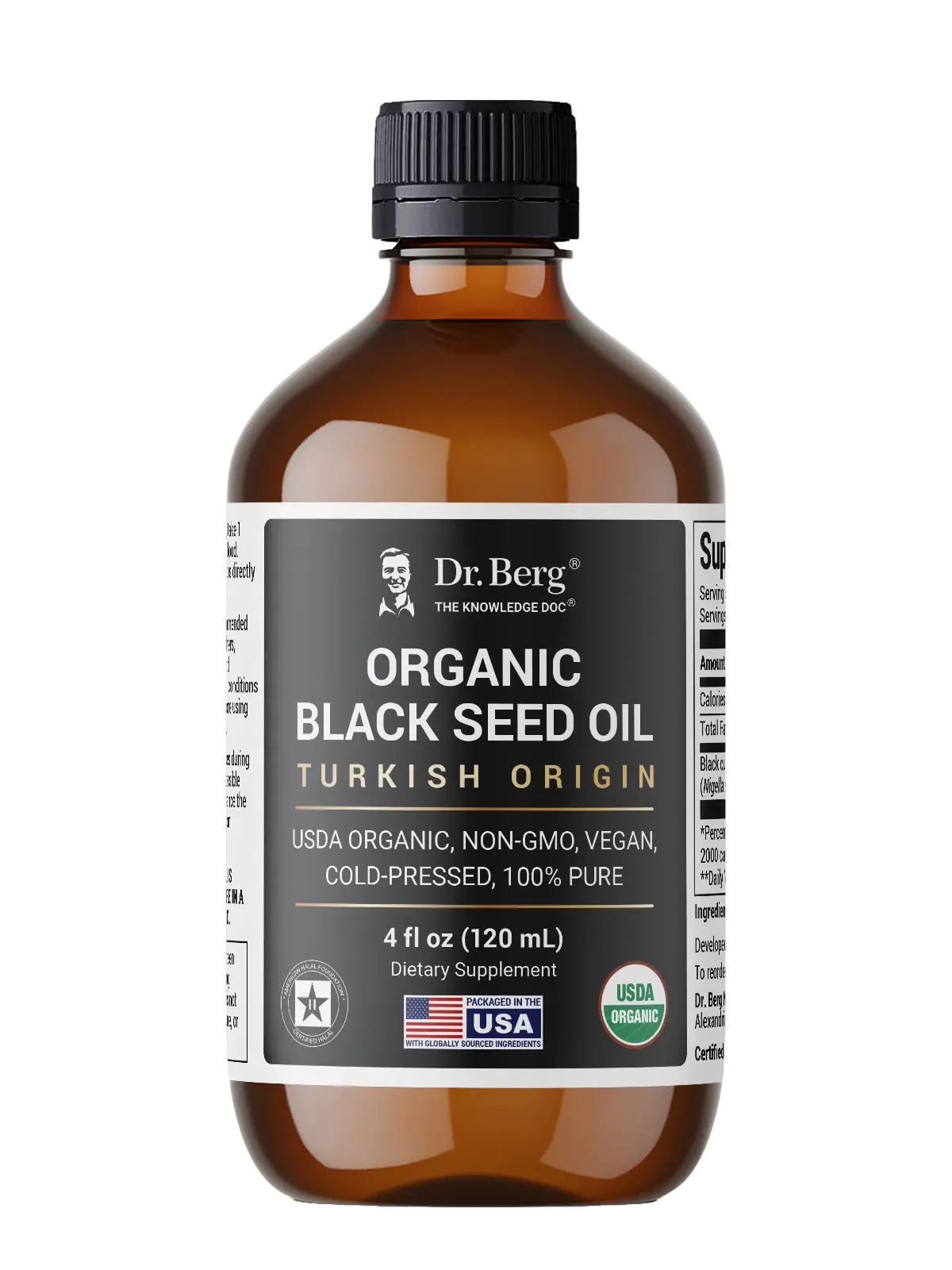 Organic Black Seed Oil – 4 fl oz