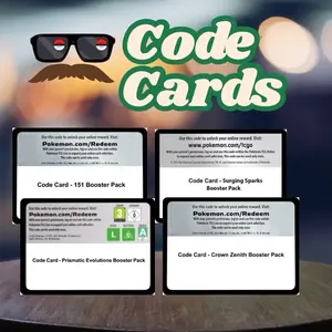 Pokemon Code Card Bundle
