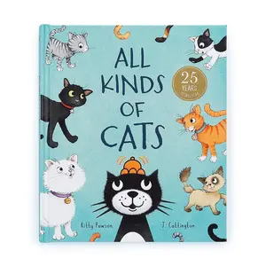 Jellycat  Book All Kinds of Cats