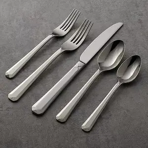 Oneida Chroma 65-Piece Flatware Set – Elegant Design, Complete Service for 12
