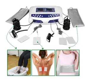 VnioLife 3-in-1 Dual-User Detox Machine - No-Basin Ionic Detox Footbath, Electric Heating Waist Belt, TENS Pain Relief Massage Pads, Portable Muscle Massagers (Wellness Gifts) summerwins,summerwins