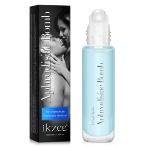 Ikzee Men's Perfume Roll-On 10ML, Fragrance Rollerballs, Carefully Picked Scents, Natural Plant Extracts, Long-Lasting Fragrance, Everyday Fragrance, Apply Behind Ear, Neck, Collarbone, Wrist, Fragrance Gift