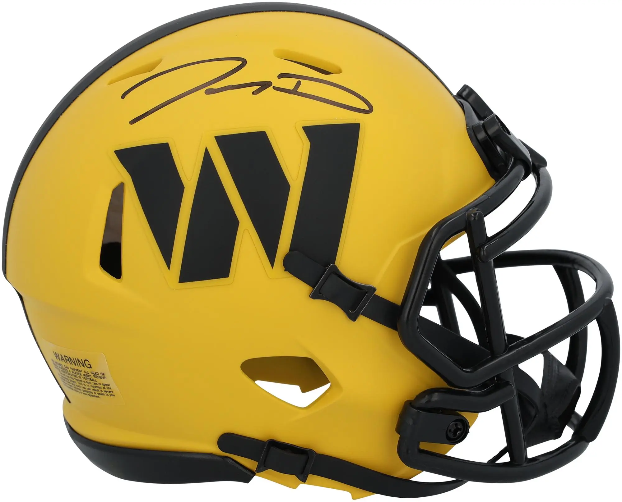 Jayden Daniels Washington Commanders Autographed Riddell Rave Speed Mini Helmet - Fanatics Authentic Certified
