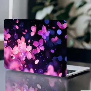 Cherry Blossom Pattern Laptop Sticker, Sticker Design, Waterproof & Anti-scratch Laptop Skin, Universal Laptop Decorative Sticker for Laptop