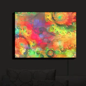 Illuminated Wall Art, Hand Made by DiaNoche Designs |  Christy Leigh - Cosmic Dream