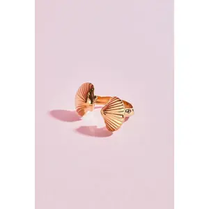 Reflection Seashell Stacking Ring
