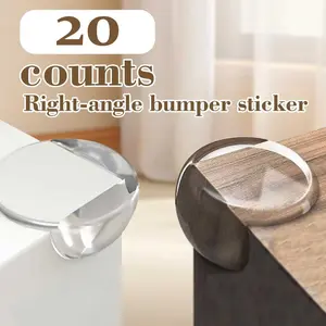 Baby Safety Corner Protectors Set, Transparent Furniture Corners Guards, Soft Table Edge Covers, Prevent Sharp Edges, Childproof Home Decor