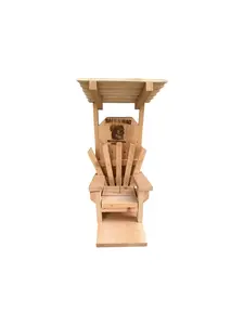 The Captain’s Cabana — Covered Squirrel Feeder Chair