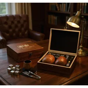 Handcrafted Charred Bourbon Glasses, Oak Sip Wood Cup - Naturally Insulated Whiskey Tumblers With, Collector Wood Grain - Christmas Gift For Home Bar Enthusiasts