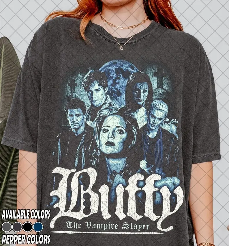Vintage Comfort Colors Buffy the Vampire Slayer T-Shirt, Gift For Women and Man Unisex T-Shirt