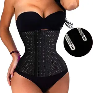 Waist Trainer Corset Shaper Girdle Body Shaping Women Postpartum Belly Slimming Belt Modeling Strap Tummy Control Shapewear Womenswear Basic Black Minimalist SpringStatements