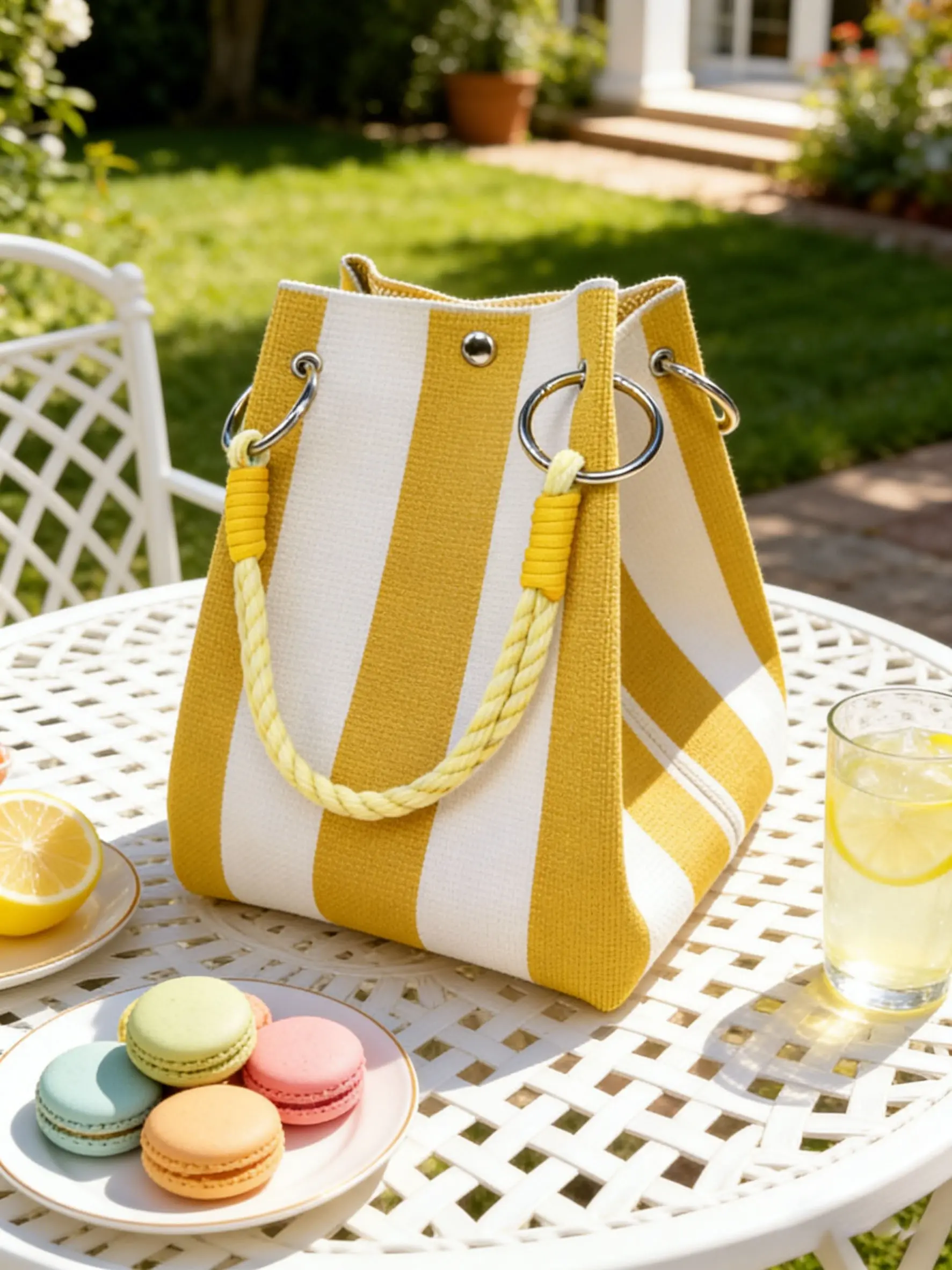 Women's Fashion Knitted Handbag, Single Shoulder Bag, Fashionable Casual Bag, Casual Handbag Satchel, Travel Accessory, Ideal for Daily Use & Special Occasions, Casual Trendy Bag, Fashion Patterned Bag, Casual Commuting Handbag