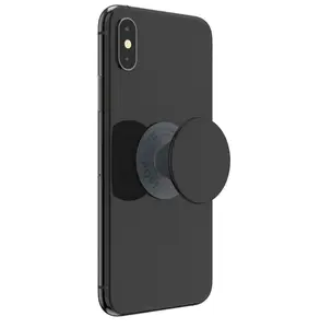 PopSockets Phone Grip with Expanding Kickstand, Adhesive Grip - Black