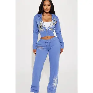 Ed Hardy Free Bird Pant - Blue X