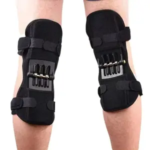 Knee joint booster, knee joint support, Sports Knee Brace, Patellar Knee Brace, protects the patella, relieves knee joint pressure, carbon steel support, durable, very suitable for mountain climbing, running and cycling, suitable for all ages