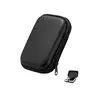 WUDS Rugged EVA Shell Carrying Case for Retro Handheld Game Consoles R36S/RG35 - Compact, Solid, 80g Lightweight, Bump-Absorbent, Durable Unisex Travel Accessory for Game Console Enthusiasts (Black),techvibes