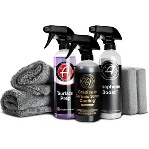 Advanced Graphene Ceramic Spray Coating Complete Kit - 18+ Month Sprayable Graphene Oxide Ceramic Coating for , , RV's &  | Adds  Gloss, Depth, Shine