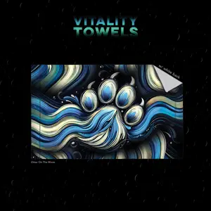 Otter On The Move • Soft Workout Towel - Great For Sweat, Wellness, Spa, Gym, Workouts + More!