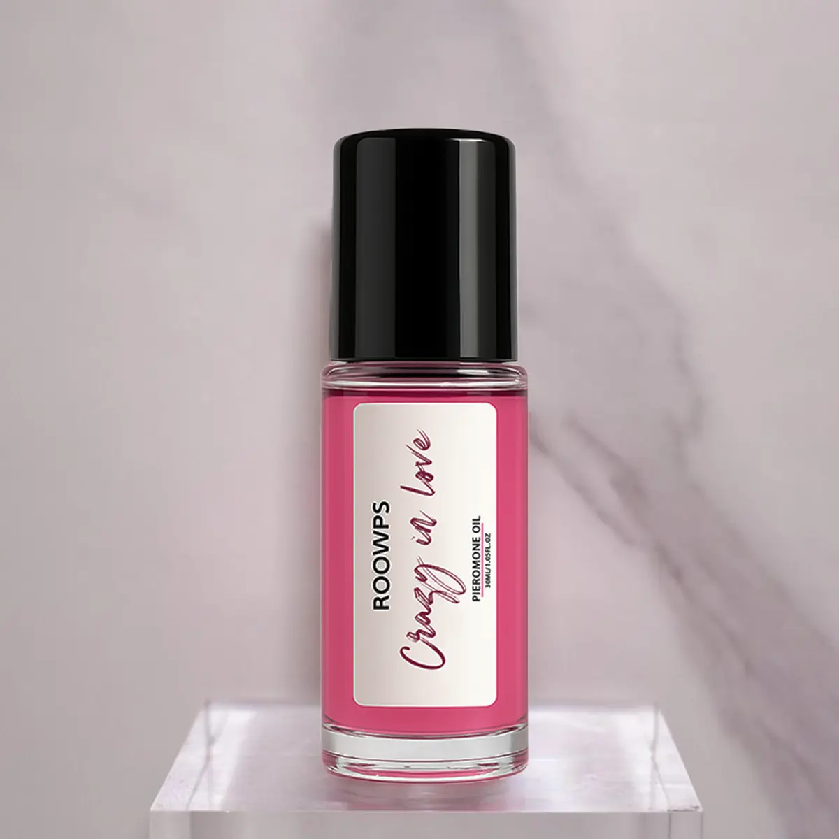 CRAZY IN LOVE ROLL ON OIL Perfume elegant and fragrant, long-lasting, sweet, irresistible charm, long-lasting perfume suitable for fun nights, women's perfume that shows charm, niche perfume, blush perfume, travel perfume, crazy about your scent 30ml