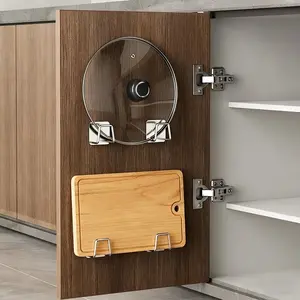 Stainless Steel Sponge Holder, No Drilling Wall Mount, Waterproof Rust-Resistant Mold-Proof Antibacterial, Dishwasher Safe, Kitchen Sink Organizer, Rustproof Metal Organizer
