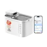 PETKIT EVERSWEET MAX 2 Dishwasher Safe Pet Water Fountain - Cordless Automatic Cat & Dog Fountain with Motion Sensor, Smart App Control, 5000mAh Battery, Continuous Flow Mode, 3L/101oz, Stainless Steel Tray, Easy to Clean for Bedroom & Balcony
