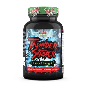 Psycho Pharma ThunderStruck - Ashwagandha, Shilajit, & More - 30 Servings - 120 Capsules