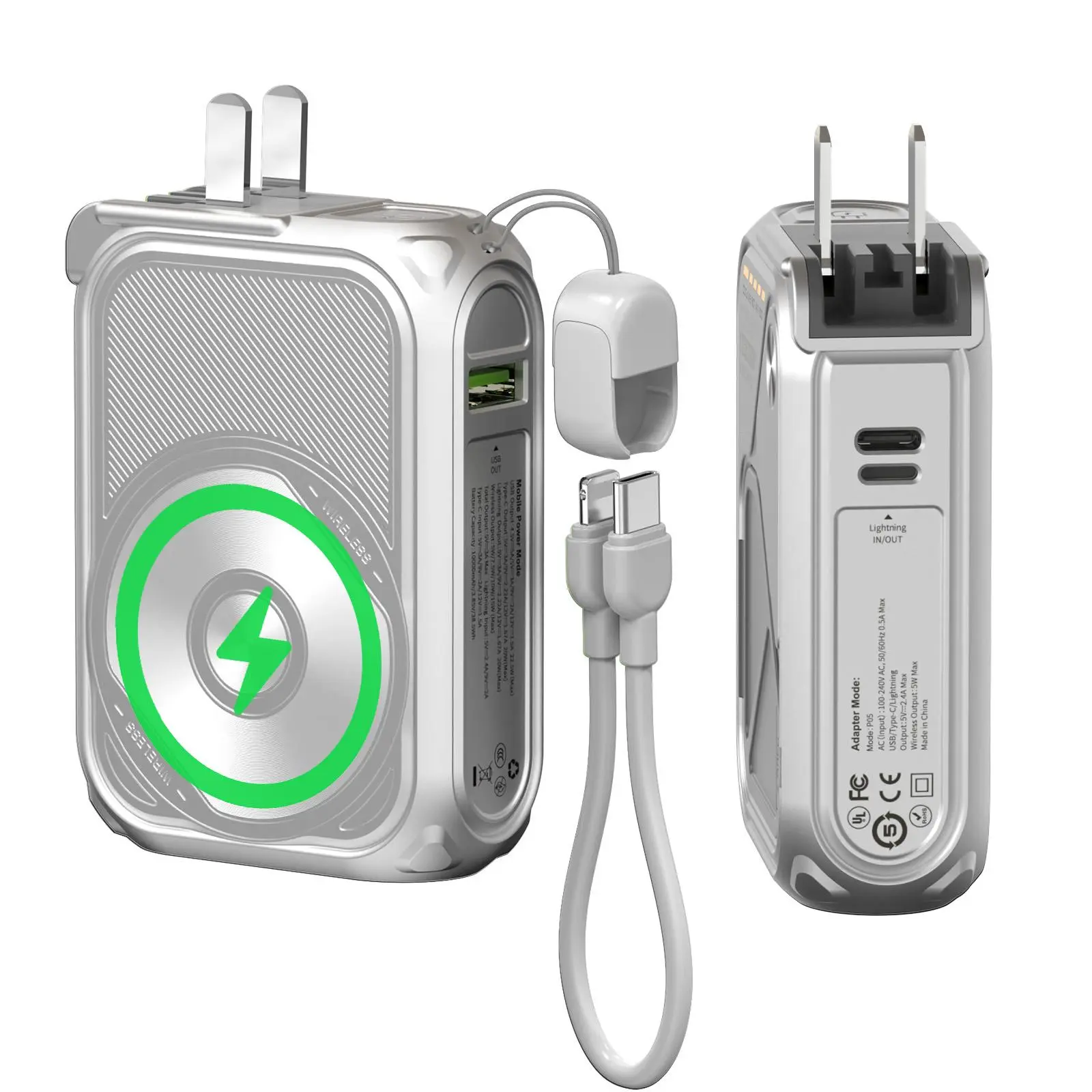 Silver（10000mAh）