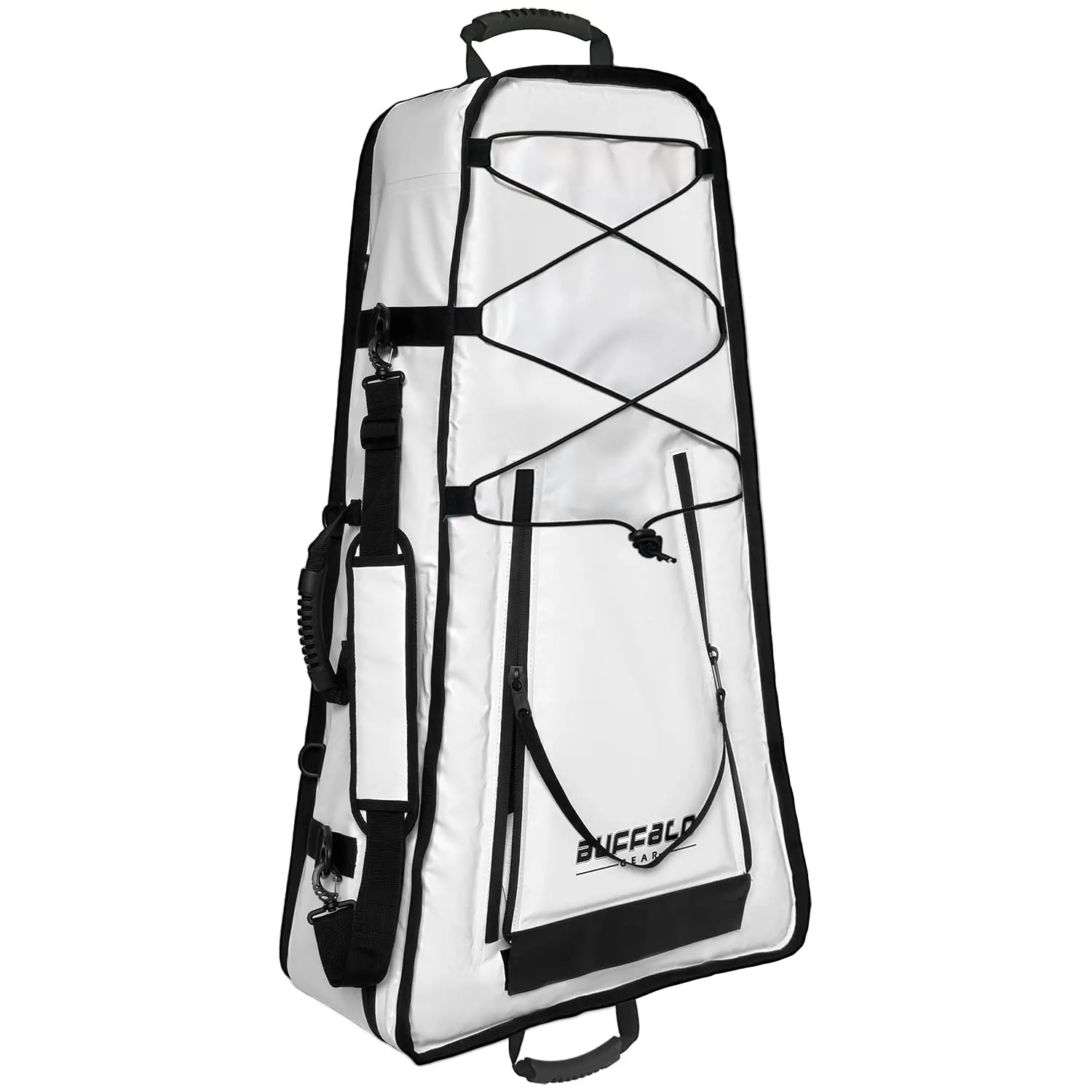 Buffalo Gear Kayak Fishing Cooler,36in Portable Kayak Cooler for Caught Fish,Leak Proof Kayak Fishing Kill Bags with Shoulder Strap