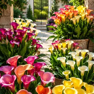 Mixed Color Calla Lily Flower Seeds, Garden Supplies for Home Improvement