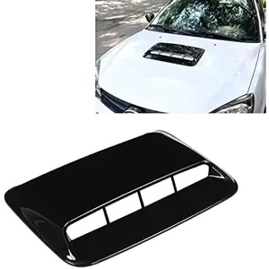 Universal Hood Scoop Cover – Decorative Air Intake Style Hood Vent, Exterior Upgrade for a More Aggressive Look