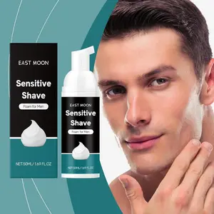 Men's Shaving Foam, Gentle Face Cleansing Cream, 80g