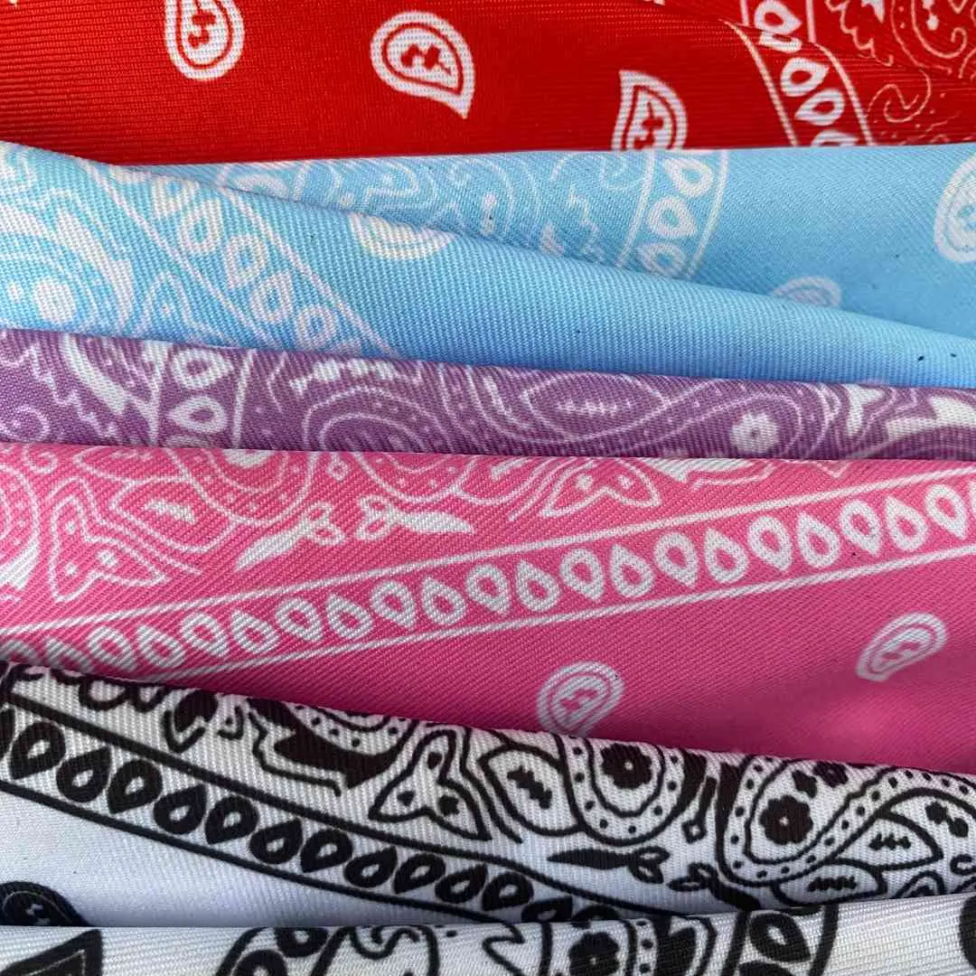 Unisex Bandana Bucket Hat with Reversible Design