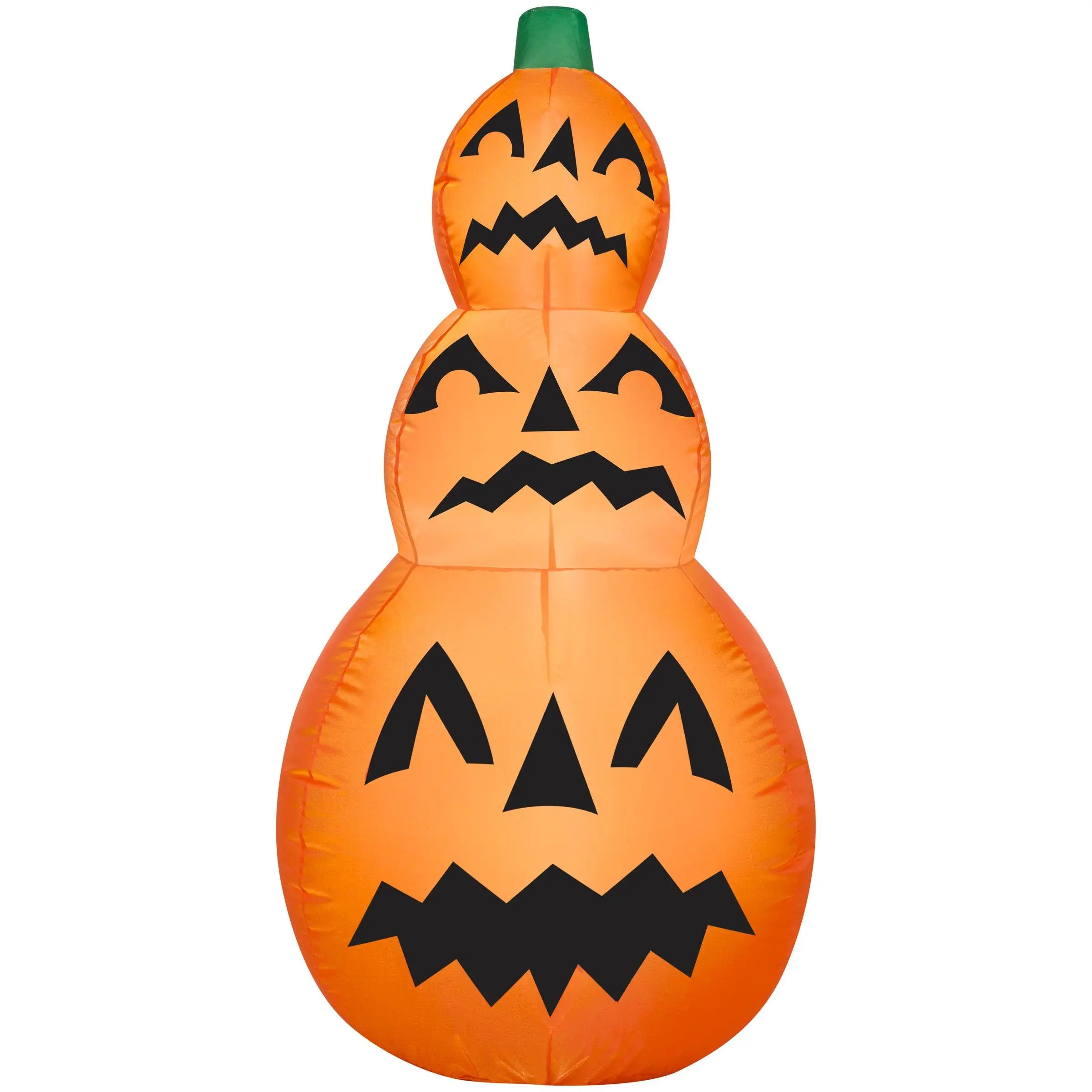 Gemmy  Pumpkin Stack Scene Airblown Inflatable