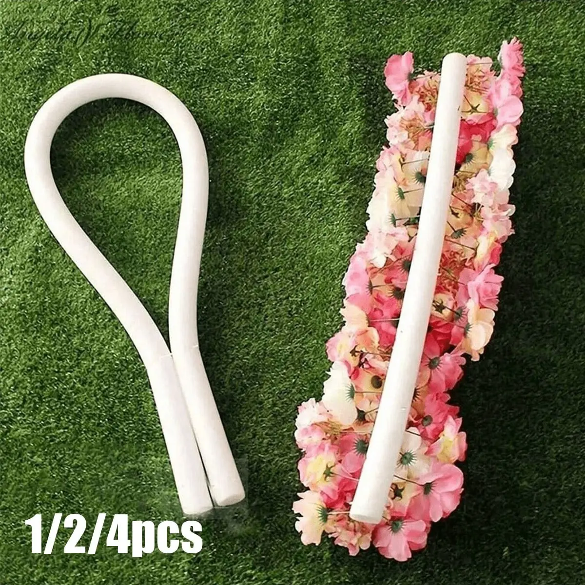 1/2 Pack 15.7 Inch Foam Cylinder, Floral Clay Tube, Polyurethane Foam Flower Tubes, DIY Flower Decor, DIY Home Crafts, Art Supplies, Valentine's Gift