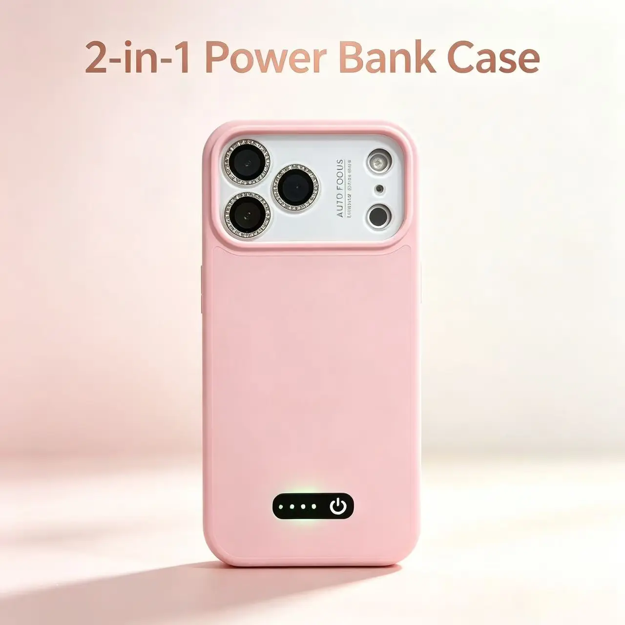 Ultra-thin dual-purpose charging battery phone case is suitable for: IP17promax/IP16pro/IP15/IP14promax/IP13pro. It can be easily activated for fast charging, and it is a lightweight and shock-proof protective case.