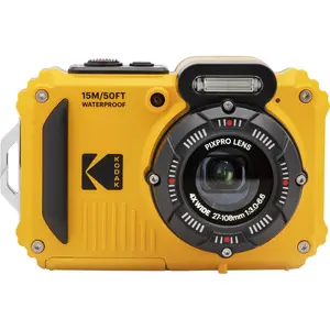 Kodak PIXPRO WPZ2 16MP Full HD Waterproof Rugged Digital Camera, Yellow