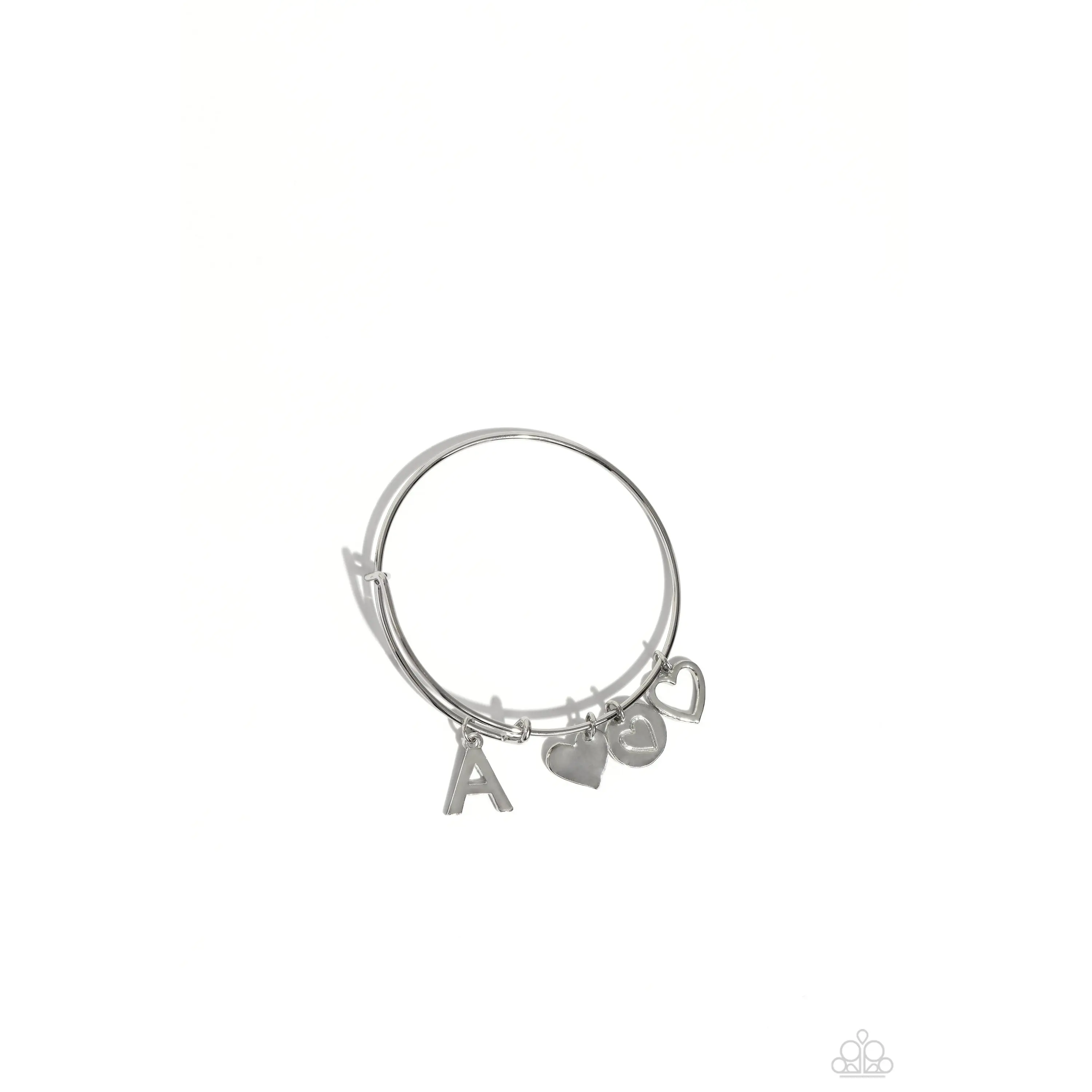 Making It INITIAL - Silver - A Bracelet