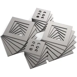 Low Carbon Steel Welding Practice Plates Kit, 24-Piece 17 Gauge Sheet Metal Coupons, Ideal for Beginners, Welding Techniques Skill Enhancement Training Tool