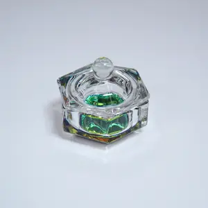 Nail Art Dappen Dish with Lid