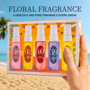 Limited Edition Victoriakey Fragrance Mist Set, Perfume Gift Sets, Floral Scent, Summer Beach Fragrance, Natural Fresh Aroma, Portable Daily Use, Perfect Gift Idea