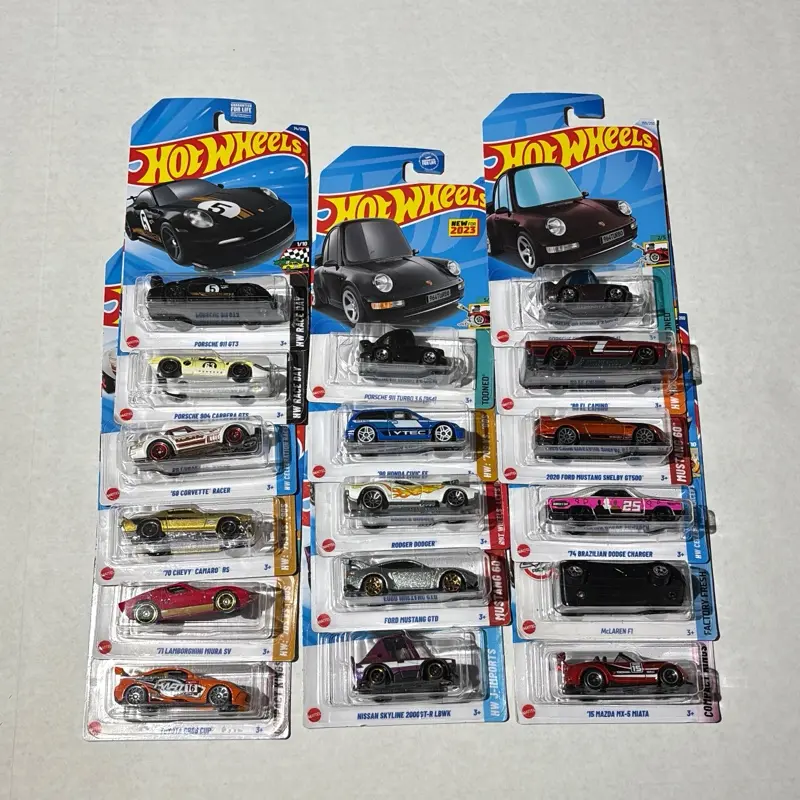 Hot wheels mix #6 main line die cast collectible cars scale 1:64