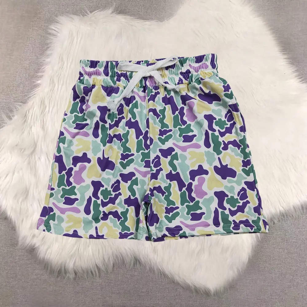 New Clothes Sibling Camo Ice Cream Sprinkle Baby Boy Shorts Casual Comfortable Kids' Clothing little cool wear fashion print toddler summerclothes kids outfit summer spring