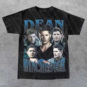 Limited Dean Winchester Vintage T-Shirt, Gift For Women and Man Unisex