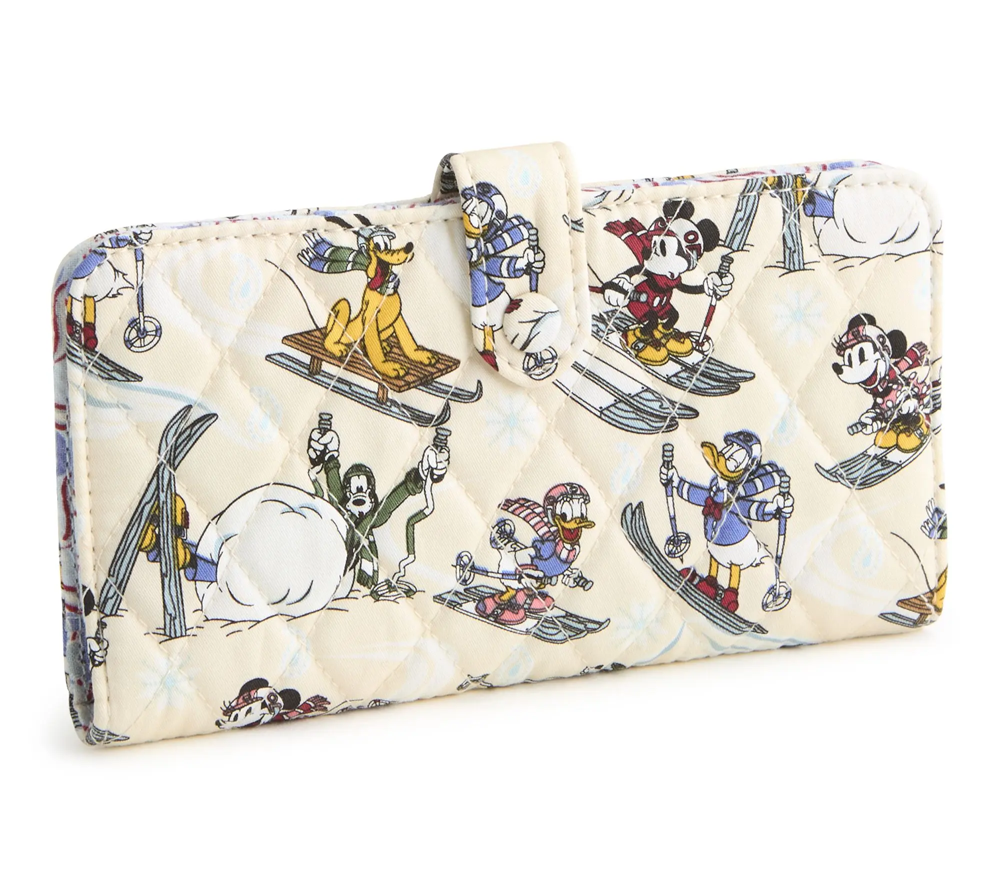 Vera Bradley Disney Downhill Skiing Mickey Tab Wallet