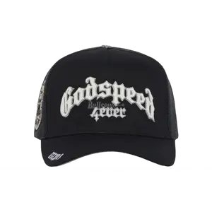 Godspeed Forever Black Trucker Hat
