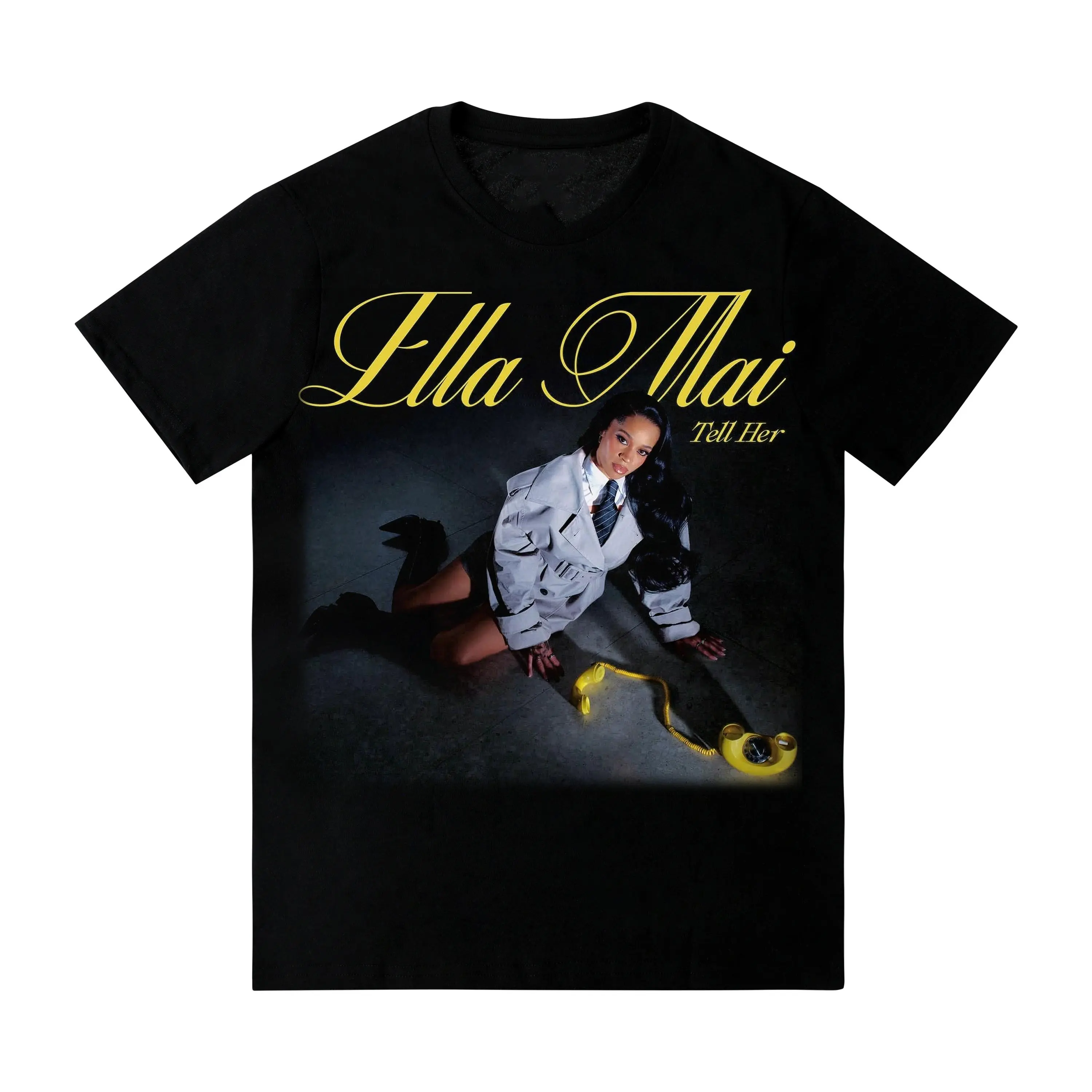 Men's Cotton Casual Style Tee - Retro 2000s R&B Singer Graphic, Short-Sleeve Crewneck Menswear Streetwear T-Shirt, Graphic Tees, Album Graphic Tee